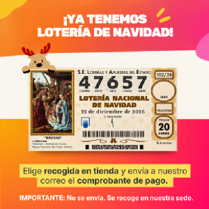 DÉCIMO DE LOTERÍA DE NAVIDAD 2026
