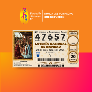 DÉCIMO DE LOTERÍA DE NAVIDAD 2026