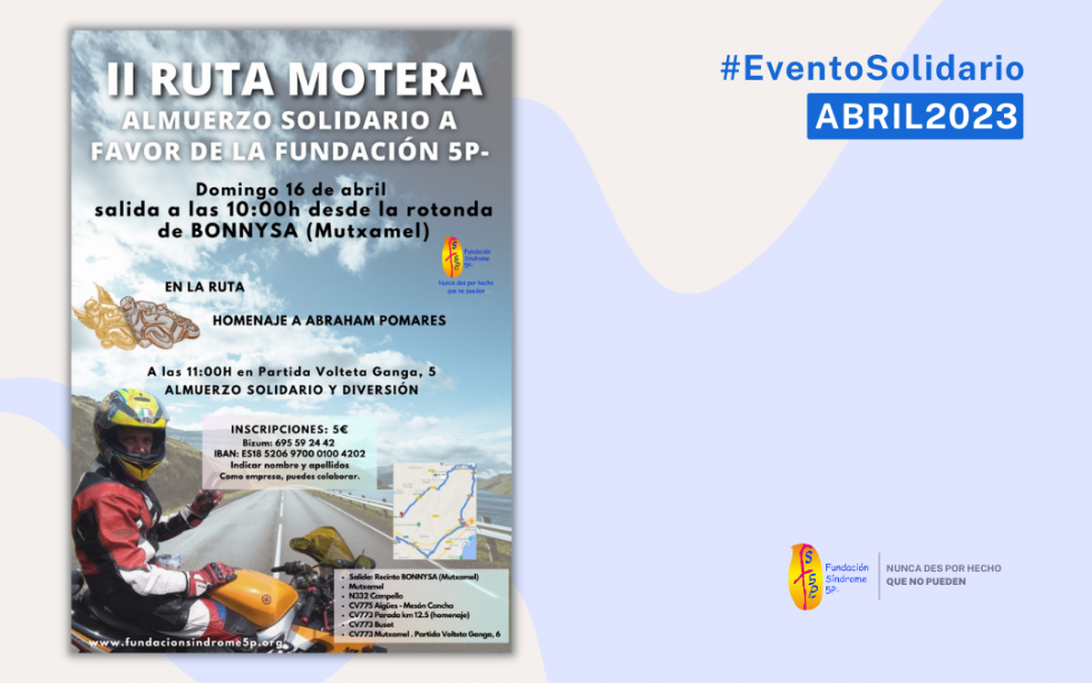 2º Ruta Motera y Almuerzo Solidario
