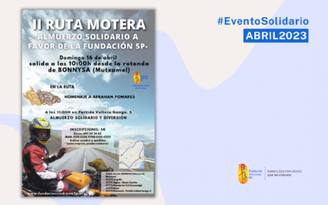 2º Ruta Motera y Almuerzo Solidario