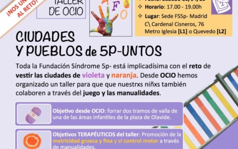 Plan de Ocio de la Fundación Síndrome 5p-