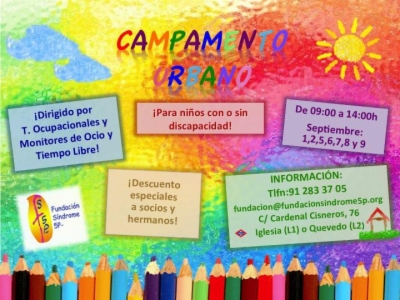 Campamento Urbano en Septiembre. Madrid