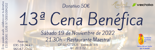 Cena benéfica