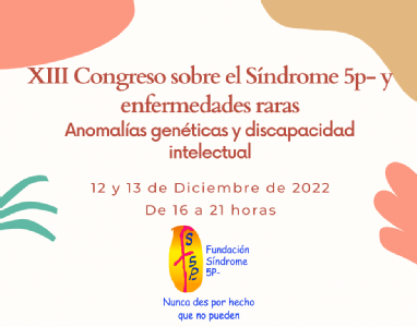 XIII Congreso sobre el Síndrome 5p- y enfermedades raras.