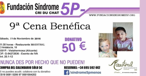 9ª Cena Benéfica de la Fundación