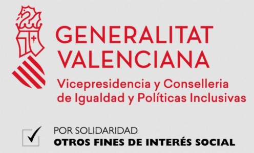 Agradecimiento a la Vicepresidencia y Conselleria de Igualdad y Políticas Inclusivas
