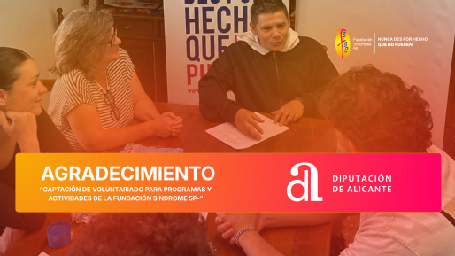 Imagen portada de La Diputación de Alicante nos concede una subvención para impulsar la captación de voluntariado.