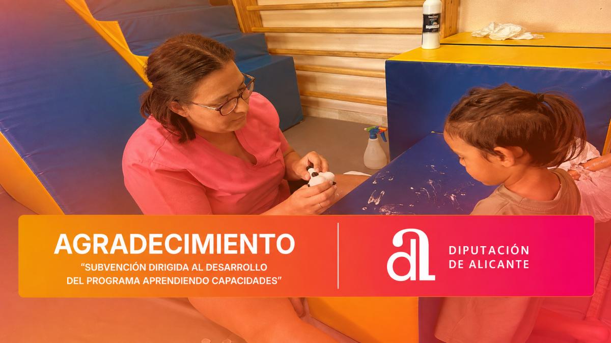 La Fundación Síndrome 5p- recibe una subvención de la Diputación de Alicante para el desarrollo del Programa Aprendiendo Capacidades