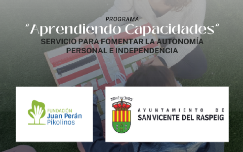 Agradecimiento por colaborar con nuestro programa “Aprendiendo Capacidades”