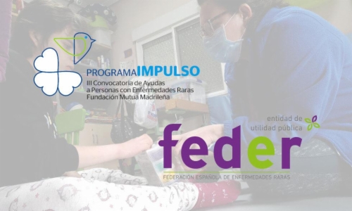 Agradecimiento a FEDER y a Fundación Mutua Madrileña