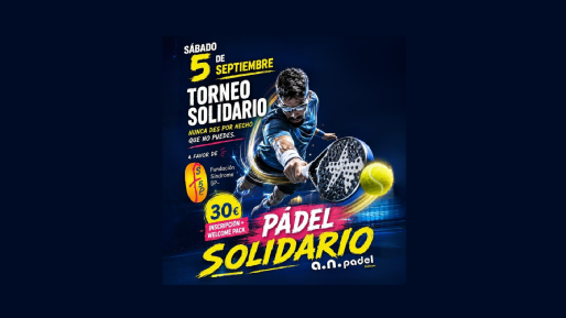 Torneo Solidario de Pádel a beneficio de la Fundación Síndrome 5p-