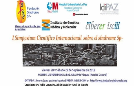 I Simposium Internacional sobre el Sindrome 5p