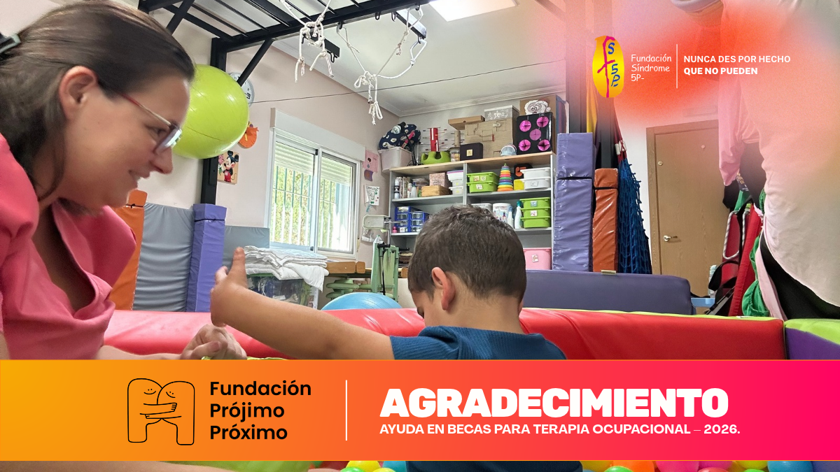 Agradecimiento a Fundación Prójimo Próximo - Becas para Terapia Ocupacional 2026